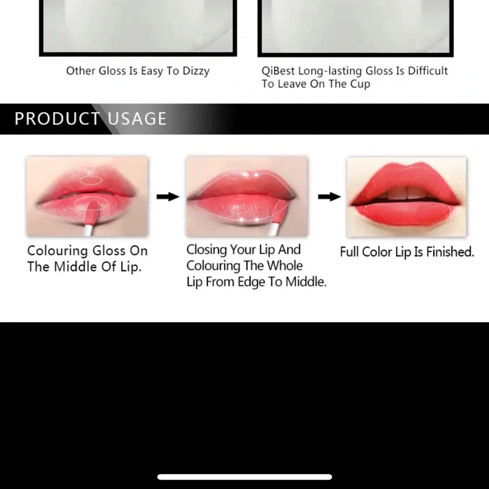 QiBest Soft‎ Matte Lip Cream Color #27 NEW